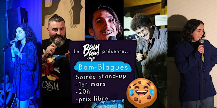 sortie Stand-up au bam bam café à Nantes