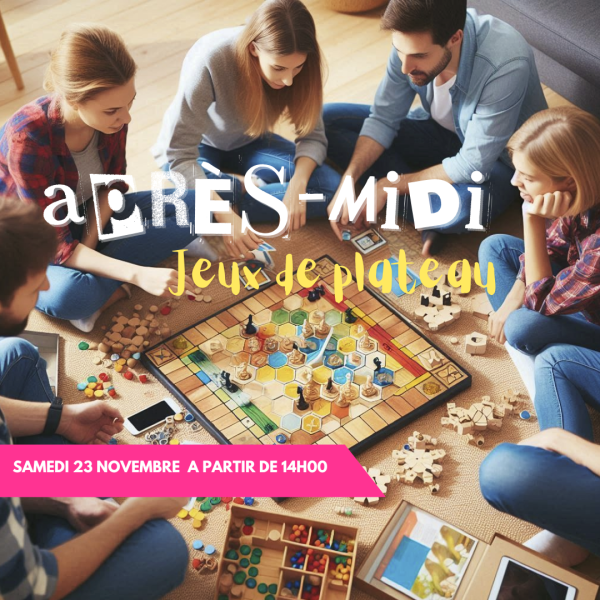 sortie Après-midi jeux de plateau à Paris