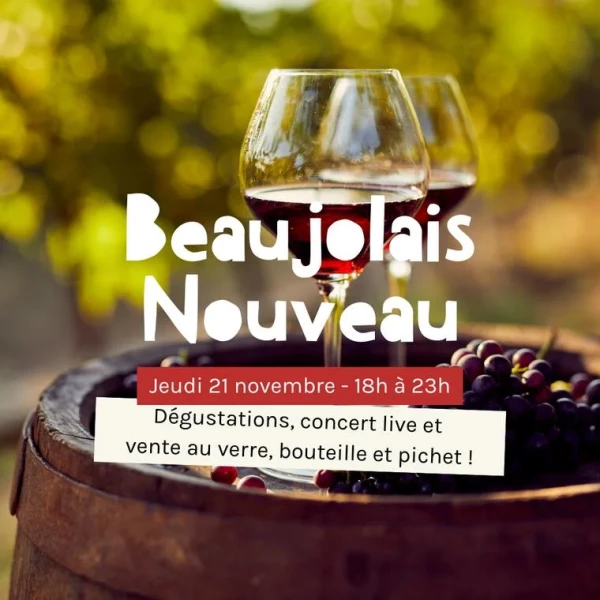 sortie Beaujolais nouveau à Angers