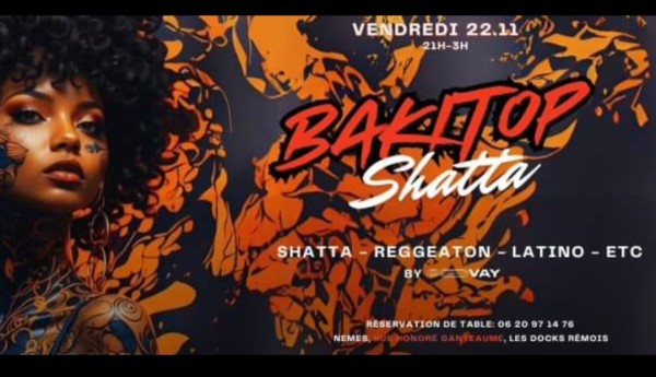 sortie Soirée shatta au Nemes à Reims