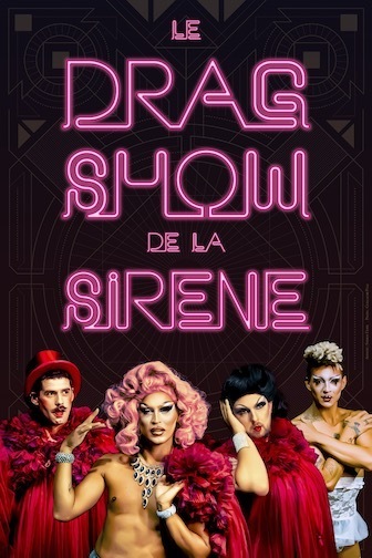 sortie Drag-Show Sirène à Barbe théâtre à l'Ouest  à Caen
