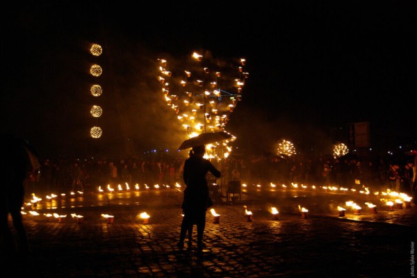 sortie Spectacle de feu du Millénaire à Caen