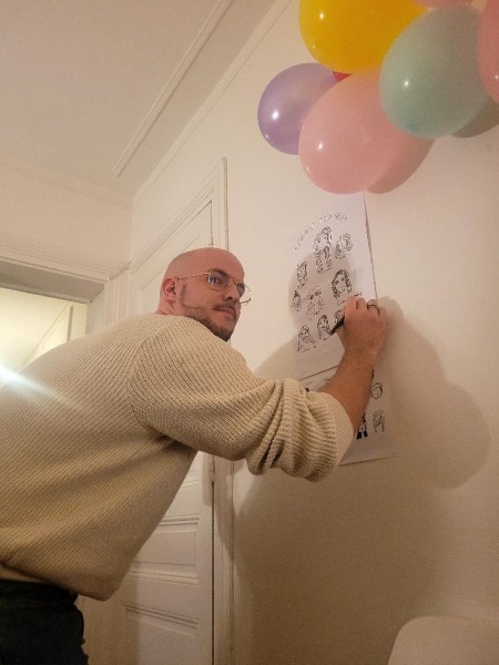 Gaëtan, organisateur de la sortie Apéro dinatoire au Parc St Pierre  à Amiens 