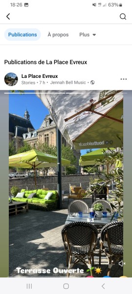 sortie Happy hour à la place  à Evreux