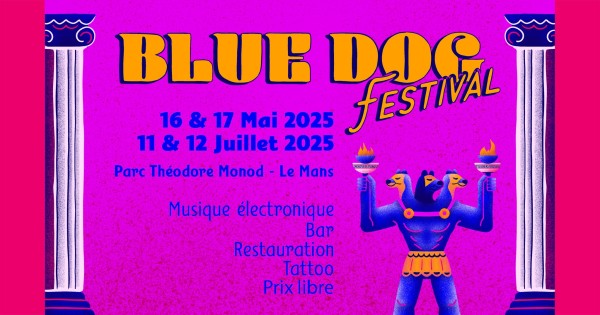 sortie Festival Blue Dog Open Air 🐶🎉 à Le Mans