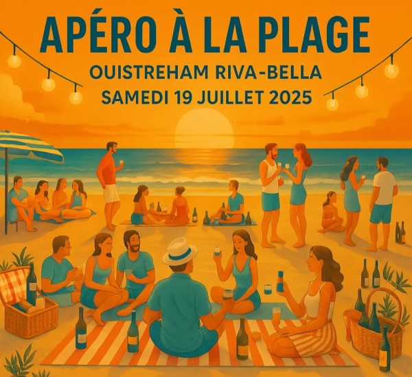 🌟 Apéro chill à la Plage à Ouistreham 🌟