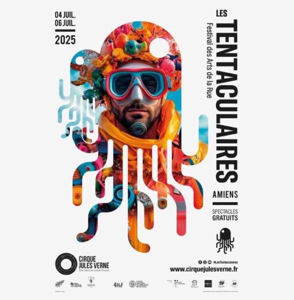 sortie Festival Les Tentaculaires Arts de la rue Amiens  à AMIENS