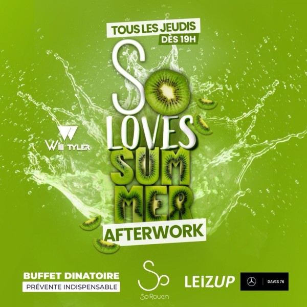 sortie Afterwork au So + Offre spéciale Zuppers 🥳 à Rouen