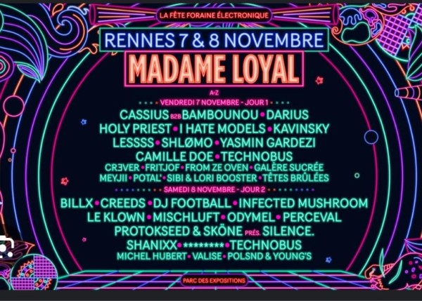 sortie Madame loyal Rennes à Bruz