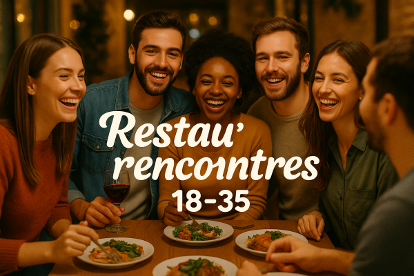 sortie 🍽️ Restau’Rencontres 18-35 au London Pub 🍻 à Evreux 